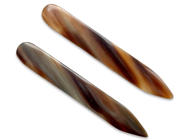 Collar Stays - Horn - 65mm