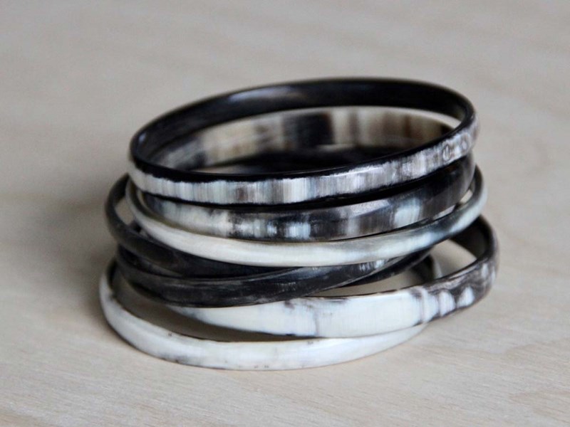 Horn Bangle - Narrow Horn Bangle - Narrow