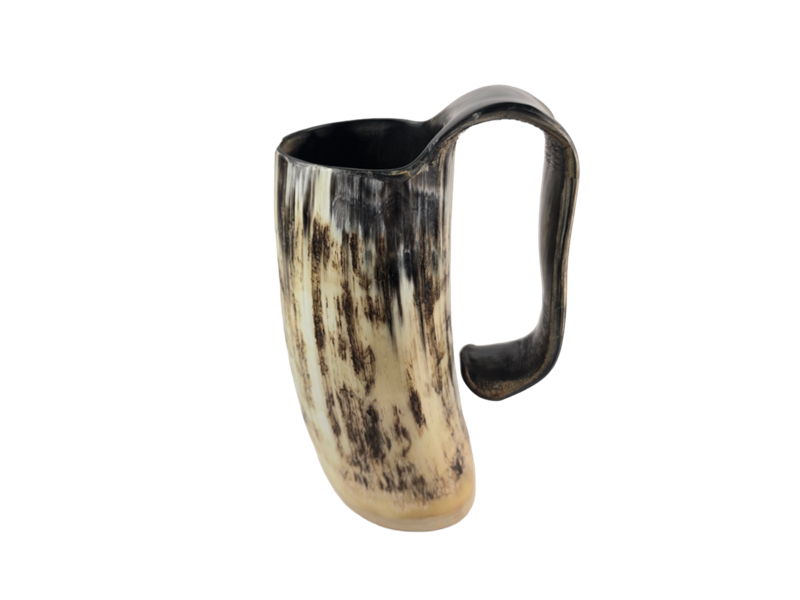 Cow Horn Soldiers Mug - Rough - 1/2 Pint