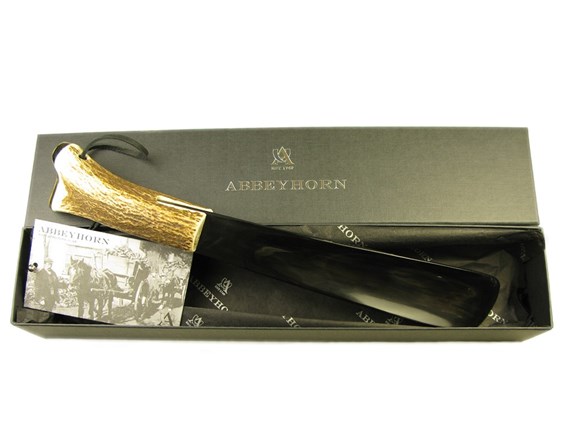 9" Stag Antler Handle Shoehorn 9" Stag Antler Handle Shoehorn