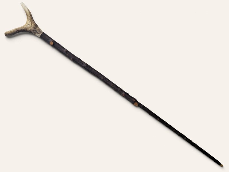 Y Shaped Thumb Stag Antler Walking Stick Y Shaped Thumb Stag Antler Walking Stick