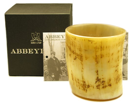 Horn Whisky Tot - Rough - 70mm Horn Whisky Tot - Rough - 70mm