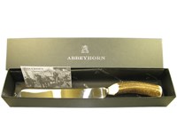 Stag Antler Handle Bread Knife