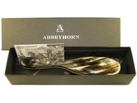 Horn & Pearwood Handled Hair Brush