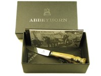 Dinky Knife - Cow Horn - Thistle End Dinky Knife - Cow Horn - Thistle End