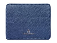 Horn Collar Stiffeners with Navy Leather Pouch