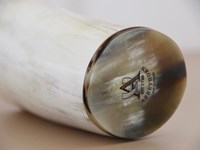 Horn Pen Cup - Polished - 120mm