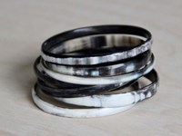 Horn Bangle - Narrow