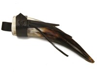 Leather Holster For Drinking Horn
