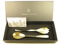 Ox Horn Salad Servers - 185mm