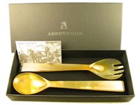 Ox Horn Salad Servers - 250mm