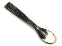 Egg Spoon - Square End - Two Carded | Cow Horn Egg Spoons