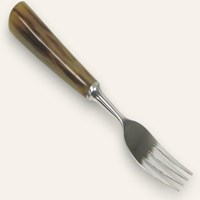 Steak Knives & Forks - Cow Horn - Set of Six