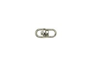 10 x Keyring Swivel Nickel Coated - 15mm