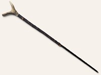 Y Shaped Thumb Stag Antler Walking Stick