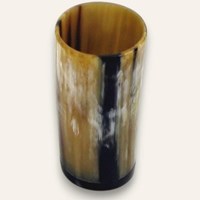 Horn Whisky Tot - Polished - Two Boxed