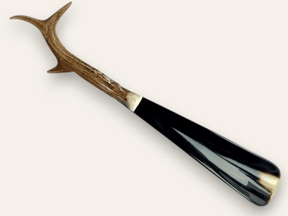 12-14" Roe Deer Handle Shoehorn | SHXR 12-14" Roe Deer Handle Shoehorn | SHXR