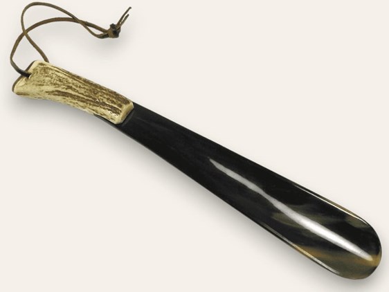 12" Stag Antler Handle Shoehorn 12" Stag Antler Handle Shoehorn