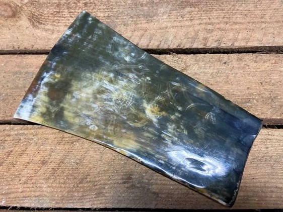 Flat Horn Plate - Single Thickness - Polished One Side Flat Horn Plate - Single Thickness - Polished One Side