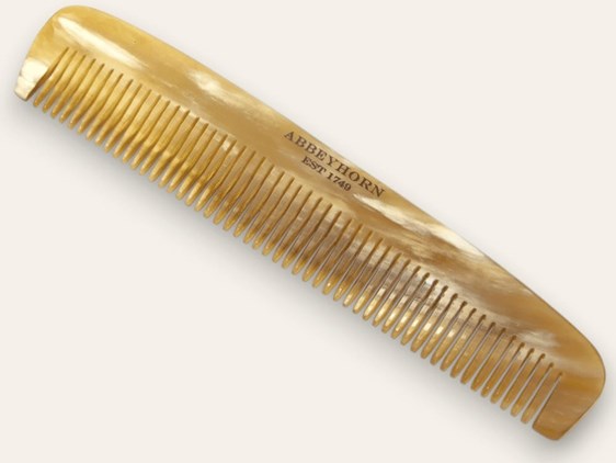 5 3/4" Cow Horn Single Tooth Comb | 150mm in length 5 3/4" Cow Horn Single Tooth Comb | 150mm in length