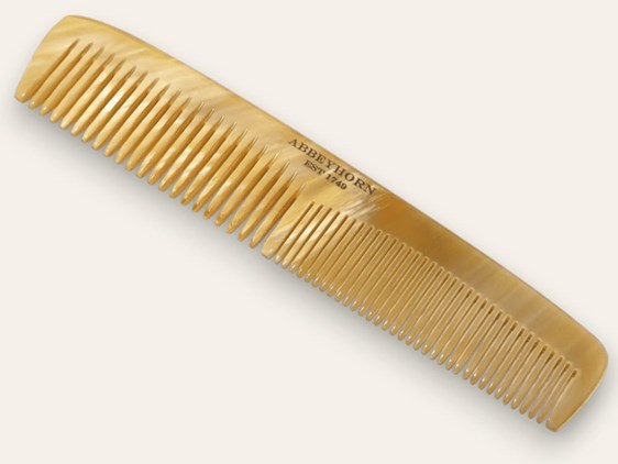 6 1/2" Cow Horn Comb - C9