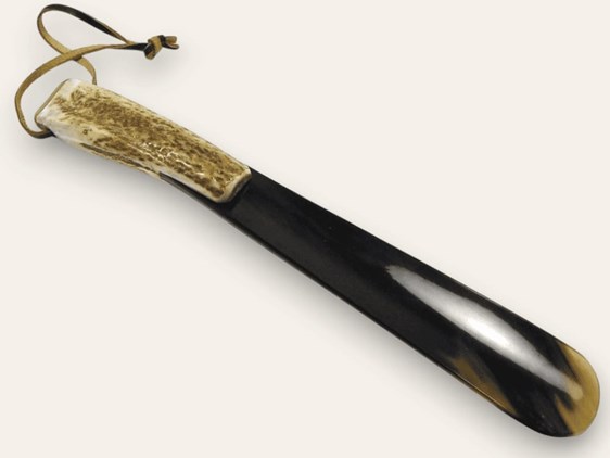 9" Stag Antler Handle Shoehorn 9" Stag Antler Handle Shoehorn