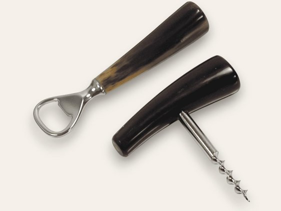 Bar Set - Cow Horn - Two Piece