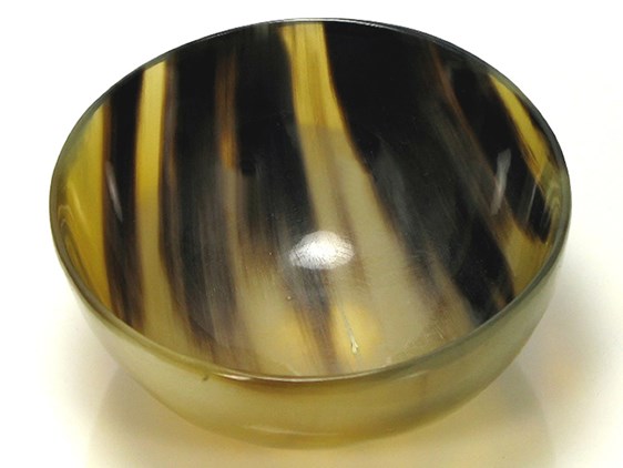 Polished Cow Horn Bowl - Small - 100mm