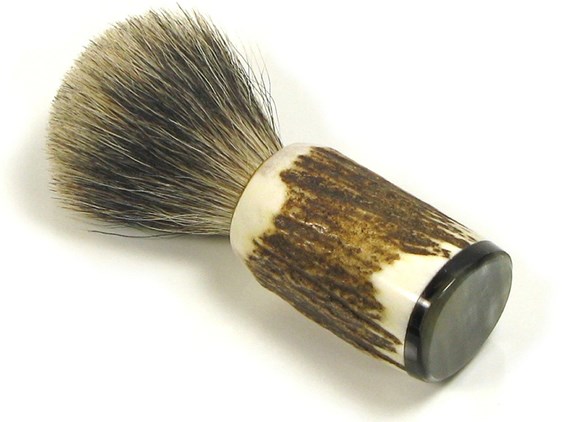 Badger Bristle & Stag Antler Shaving Brush