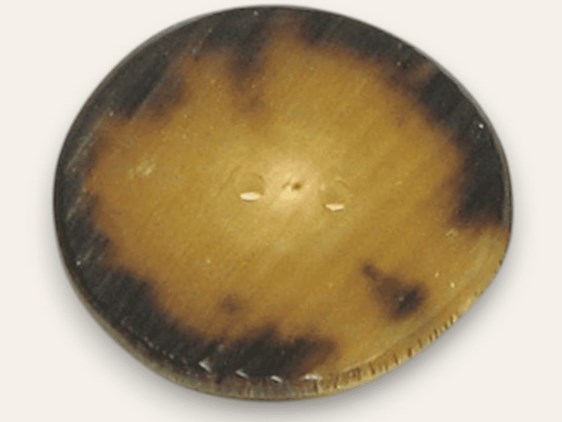 Button - Cow Horn - Large Button - Cow Horn - Large