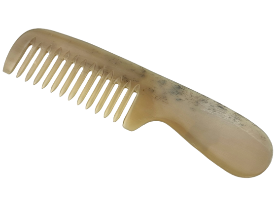 7 1/2" Comb With Wide Teeth and Handle - C21 7 1/2" Comb With Wide Teeth and Handle - C21