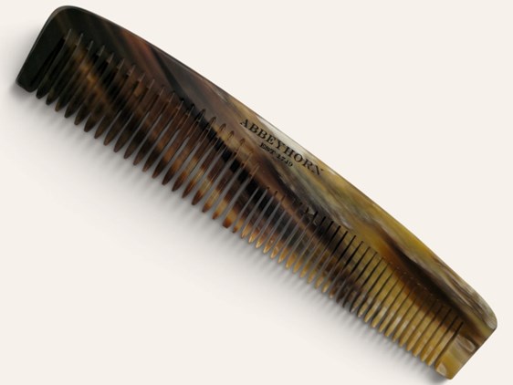 6 1/2" Cow Horn Comb 6 1/2" Cow Horn Comb