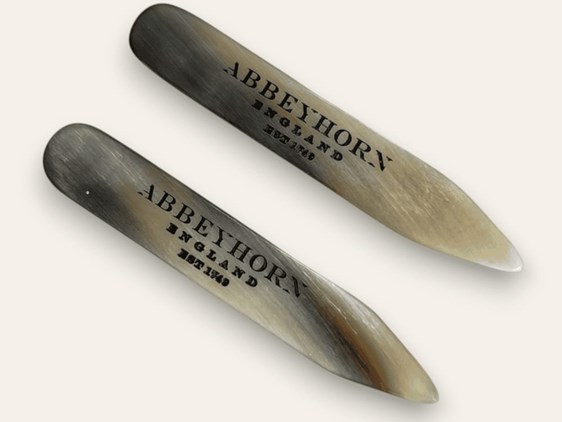 Collar Stays - Horn - 56mm