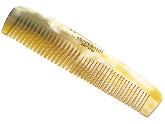 5 3/4" Cow Horn Comb - C10 5 3/4" Cow Horn Comb - C10