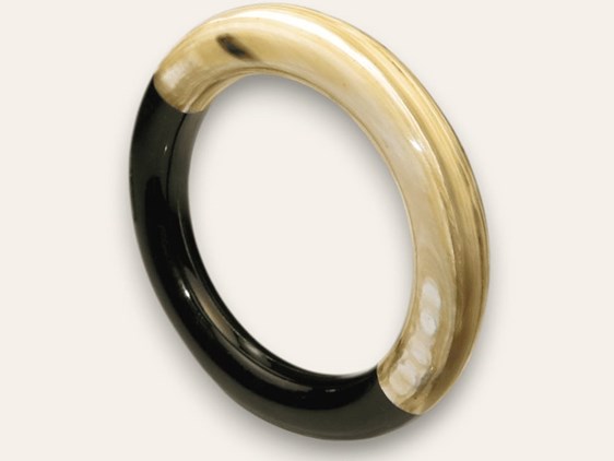 Contrasting Horn Bangle Contrasting Horn Bangle