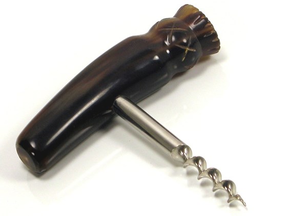 Cork Screw - Cow Horn - Thistle End Cork Screw - Cow Horn - Thistle End
