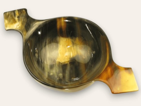 Cow Horn Quaich - Large - 230mm
