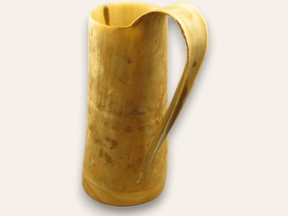 Cow Horn Viking Mug - Rough - 1/2 Pint