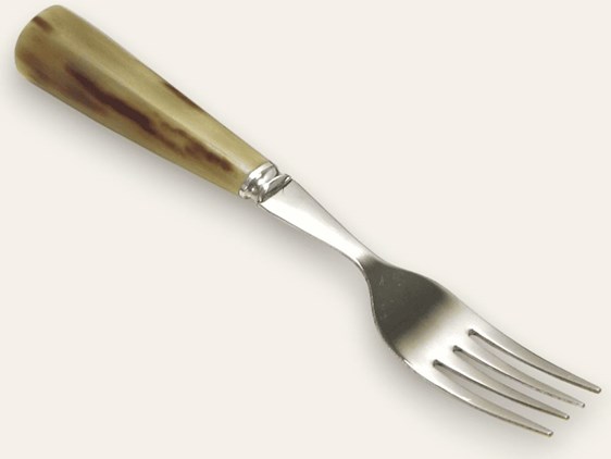 Dessert Fork - Cow Horn Dessert Fork - Cow Horn