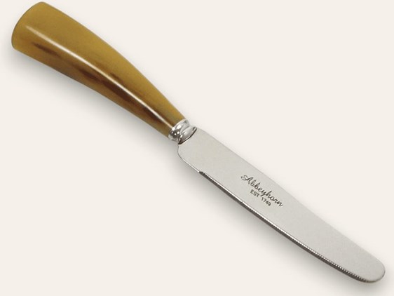 Dessert Knife - Cow Horn Dessert Knife - Cow Horn