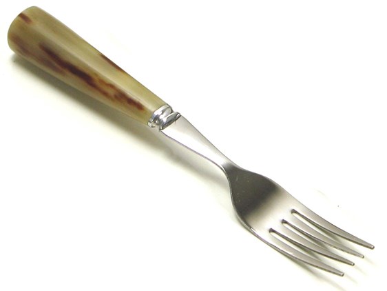Dessert Fork - Cow Horn Dessert Fork - Cow Horn