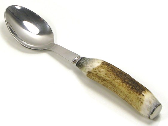 Dessert Spoon - Stag Antler