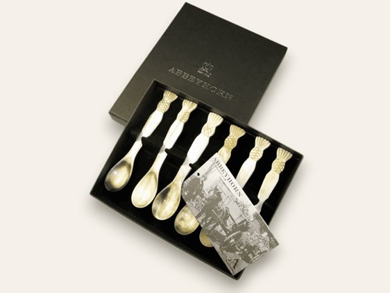 Egg Spoon - Thistle End - Box of Six