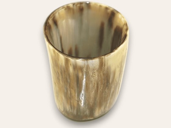 Horn Shot Glass - Rough - 60mm Horn Shot Glass - Rough - 60mm
