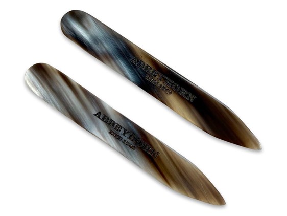Collar Stays - Horn - 65mm
