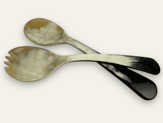 Ox Horn Salad Servers - 235mm