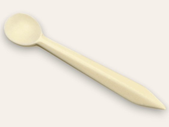 Mustard Spoon - Bone Mustard Spoon - Bone