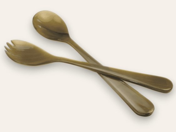 Ox Horn Salad Servers - 295mm Ox Horn Salad Servers - 295mm