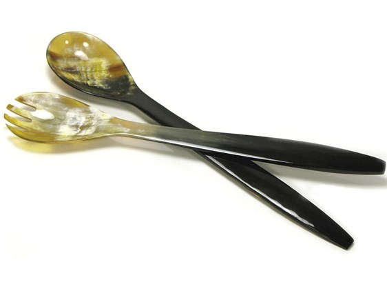 Ox Horn Salad Servers - 275mm Ox Horn Salad Servers - 275mm