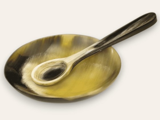 Salt Spoon & Dish Set Salt Spoon & Dish Set
